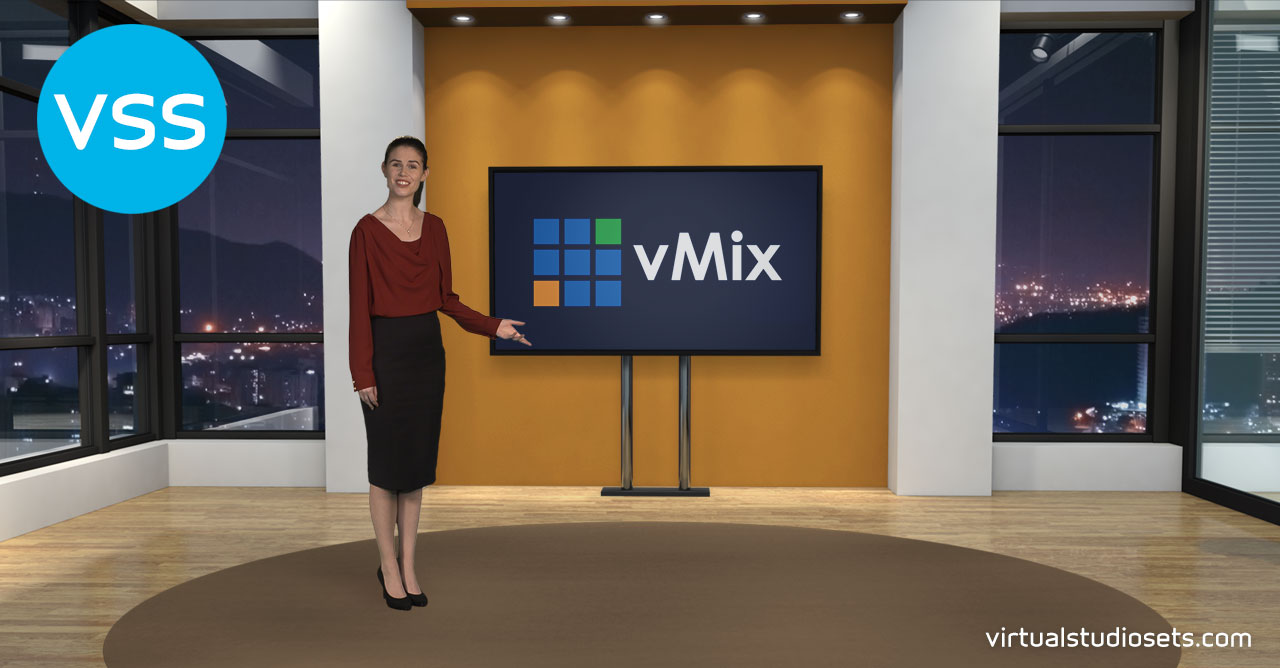 vMix virtual set