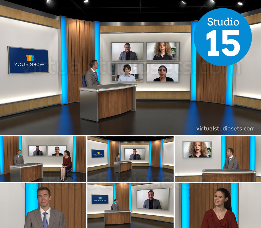 Studio 15 : virtual set from virtualstudiosets.com