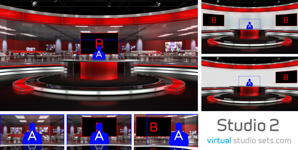 Vmix Virtual Set 360