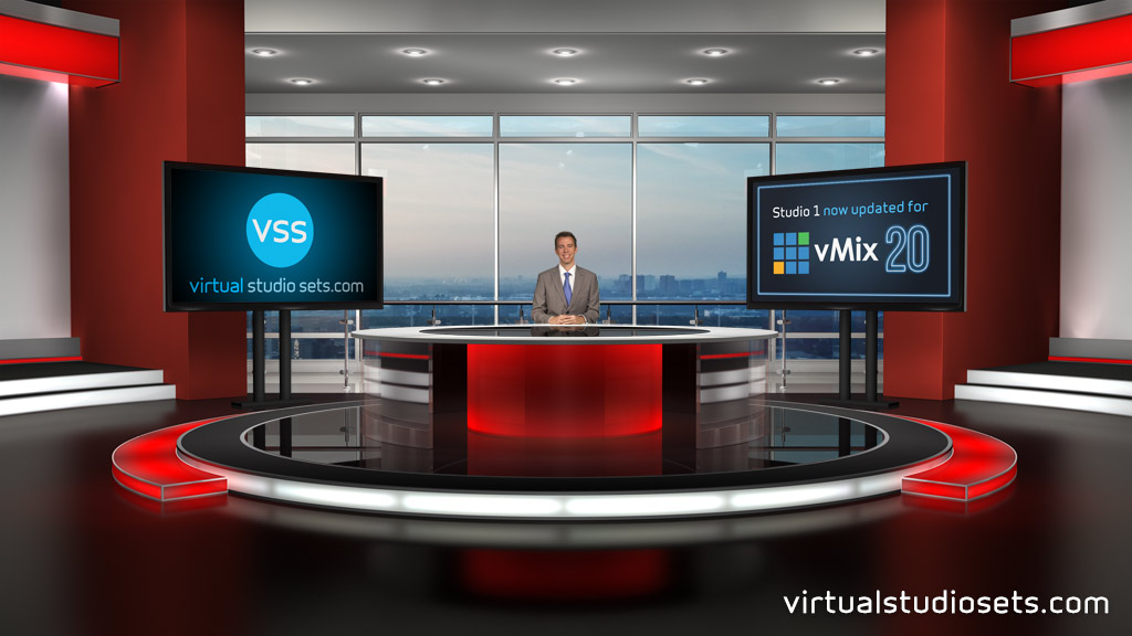 vmix virtual sets - studio 1