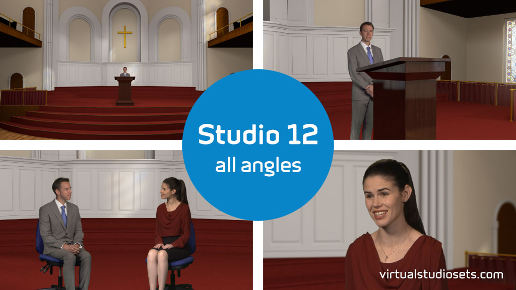 church virtual sets