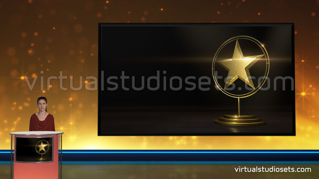 virtual studio awards set