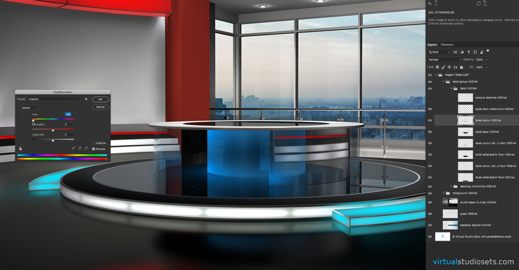 news studio background psd